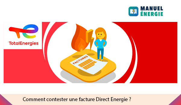 Total Direct énergie augmentation facture