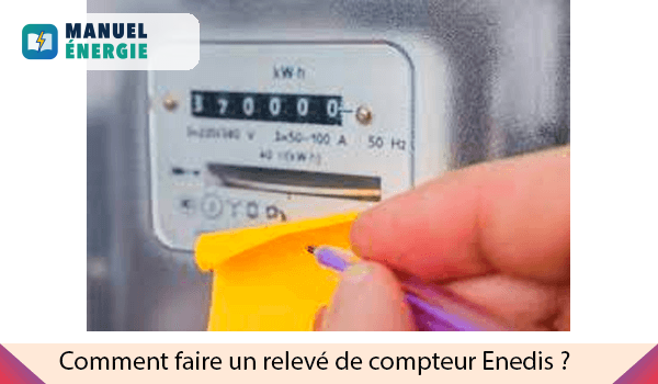 Releve compteur électrique enedis