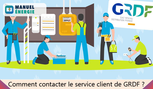 Contacter GRDF par mail