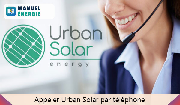 Appeler Urban Solar par téléphone