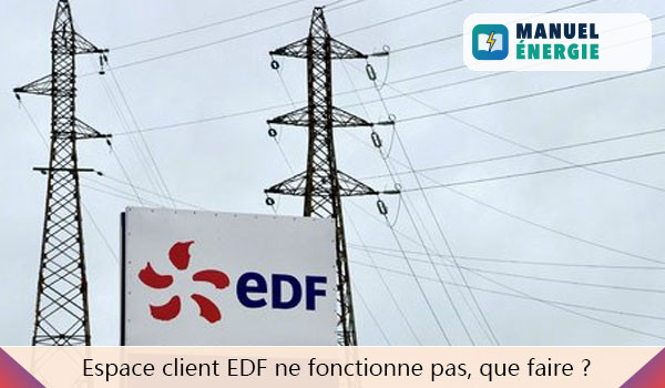 Résoudre les problèmes de connexion à un espace client EDF