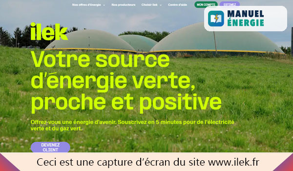 Accéder à mon espace client ilek