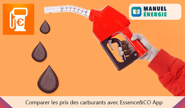 Comparer les prix des carburants avec Essence&CO App
