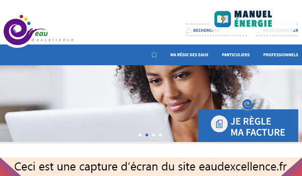 Login à mon espace Eau d'excellence