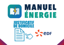 attestation contrat electricite justificatif domicile