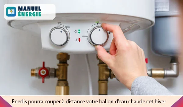 Enedis coupera l'eau chaude cet hiver