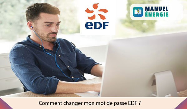 Réinitialiser mot de passe EDF