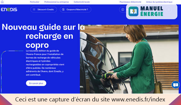 Modifier le code d'accès sur Enedis 