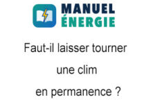 Faut-il laisser tourner une clim en permanence ?