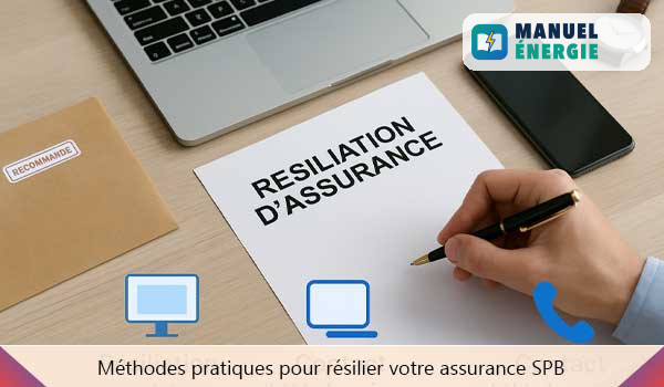 Méthodes pratiques pour résilier votre assurance SPB