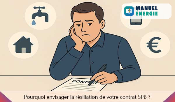 Pourquoi envisager la résiliation de votre contrat SPB ?