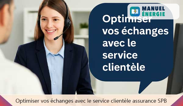 Optimiser vos échanges avec le service clientèle assurance SPB