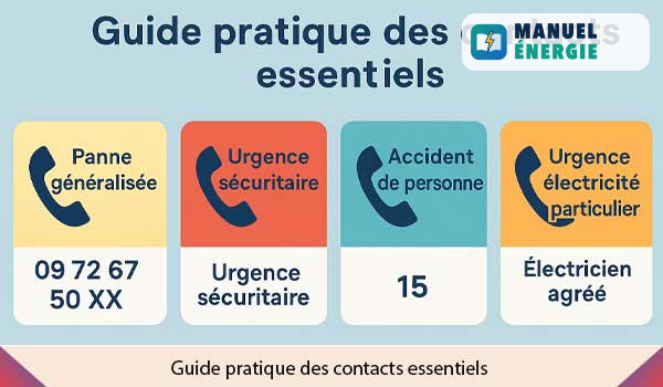 Coupure d'électricité : Assitance et contact