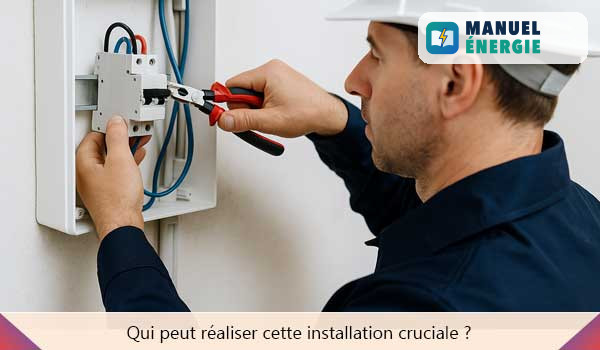 Qui peut réaliser cette installation cruciale ?
