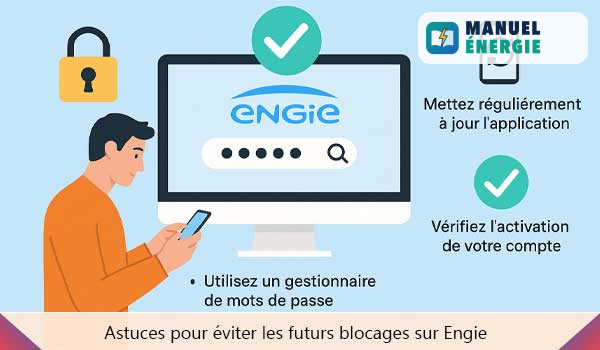 Astuces pour éviter les futurs blocages sur Engie 