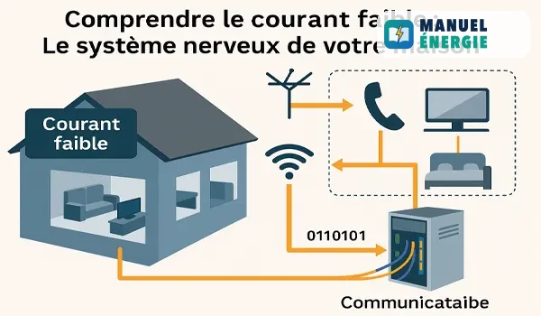 Comprendre le courant faible : Le système nerveux de votre maison