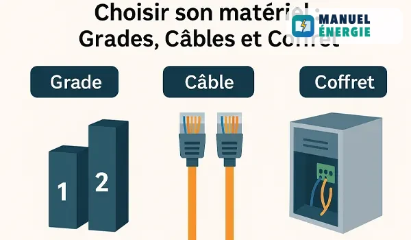 Choisir son matériel : Grades, Câbles et Coffrets