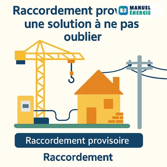 Enedis Raccordement provisoire de chantier : une solution à ne pas oublier