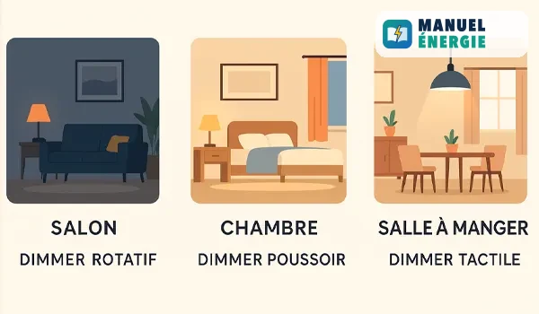 Quel Variateur de Lumière Choisir Selon sa Pièce ?