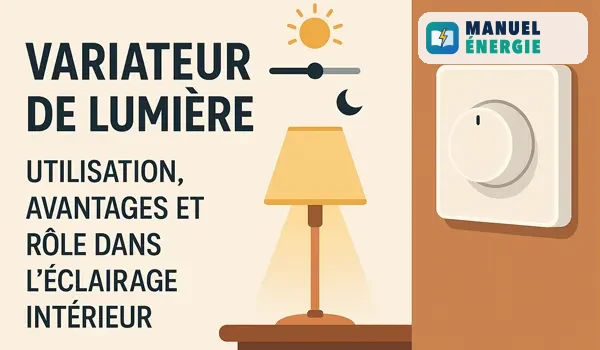 Variateur de Lumière : Utilisation, Avantages et Rôle dans l'Éclairage Intérieur