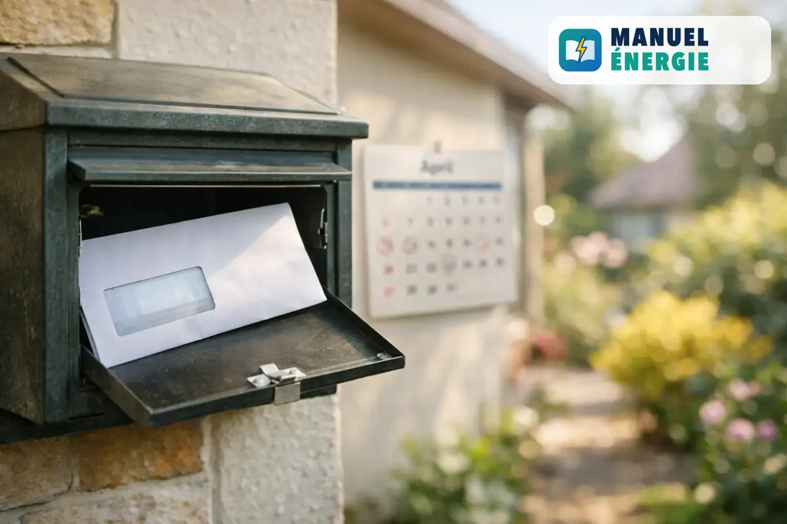 Calendrier d’envoi du chèque énergie avec réception du courrier au printemps