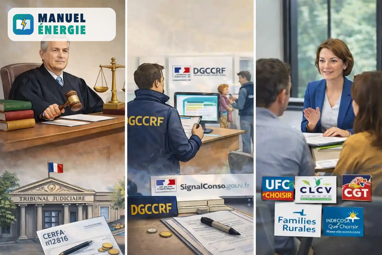 Recours après une médiation Engie sans issue avec tribunal, signalement administratif et accompagnement associatif