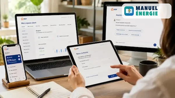 Alternatives gratuites pour contacter EDF avec espace client, application et formulaire en ligne